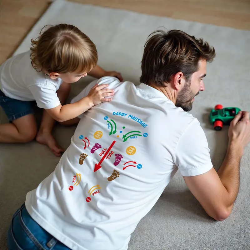 Daddy Massage T-Shirt for Fun and Relaxing Gifts