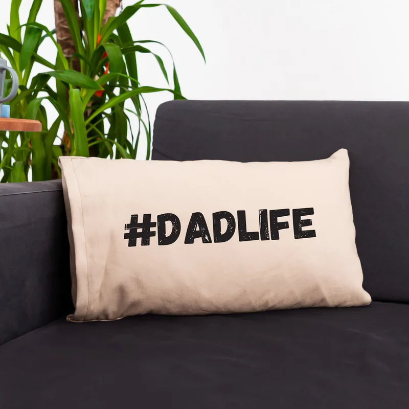 Dadlife Design Photo Printed Pillow
