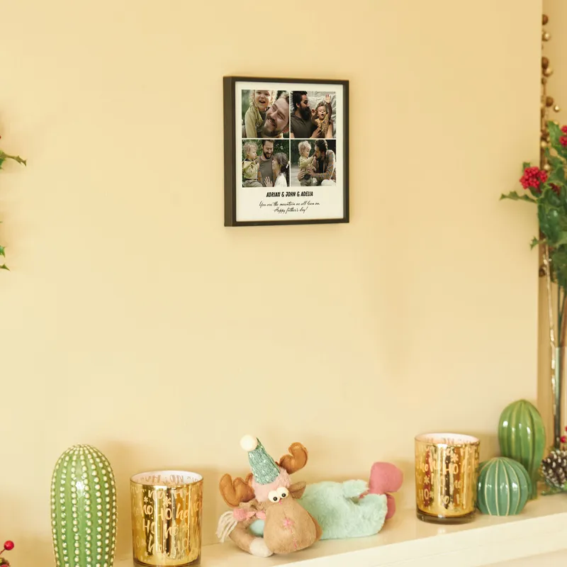 Dad's Gift 4 Picture Collage Frame
