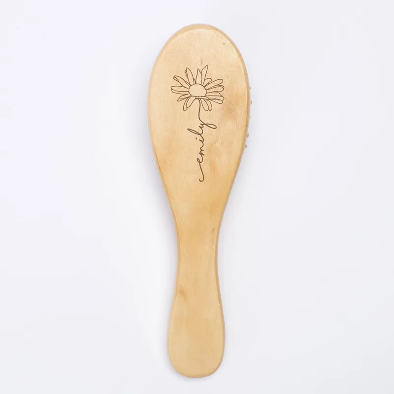 Daisy Designed Personalized Hair Comb