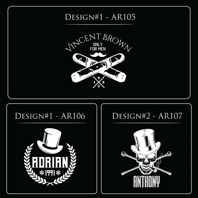 Dark Gray Ceramic Cigar Ashtray Gifts for Cigar Lovers