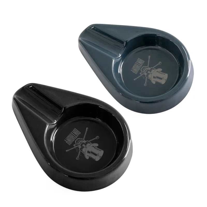 Dark Gray Ceramic Cigar Ashtray Gifts for Cigar Lovers