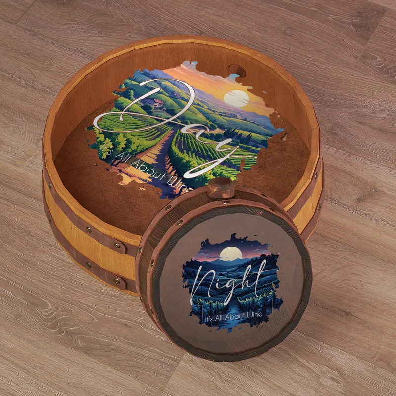 Day and Night Themed Wine Stopper Collection Box Set