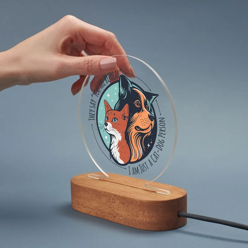 Decorative Led Lamp for Cat and Dog Lovers