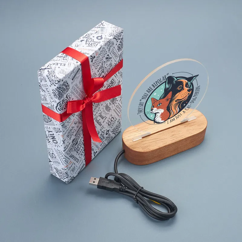 Decorative Led Lamp for Cat and Dog Lovers