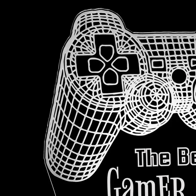 Decorative LED Lamp with Console Controller Design