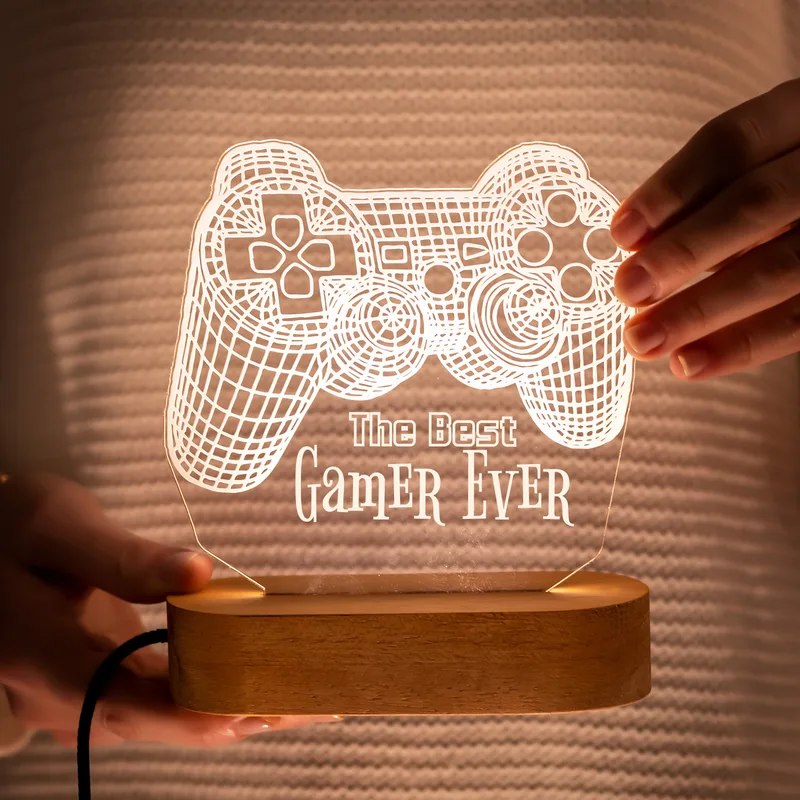 Decorative LED Lamp with Console Controller Design