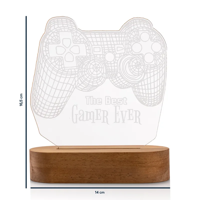 Decorative LED Lamp with Console Controller Design