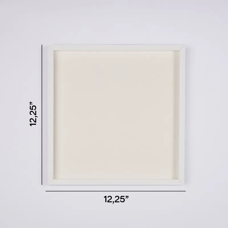 Decorative Square Frame with Message Photo Collage