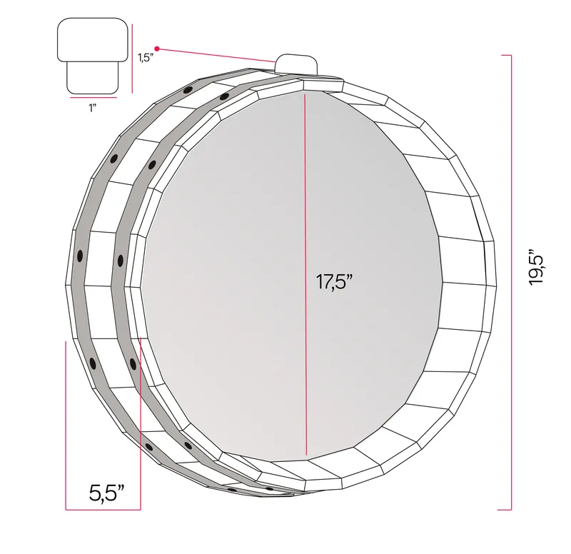 Decorative Wall-Mounted Wine Cork Storage Box