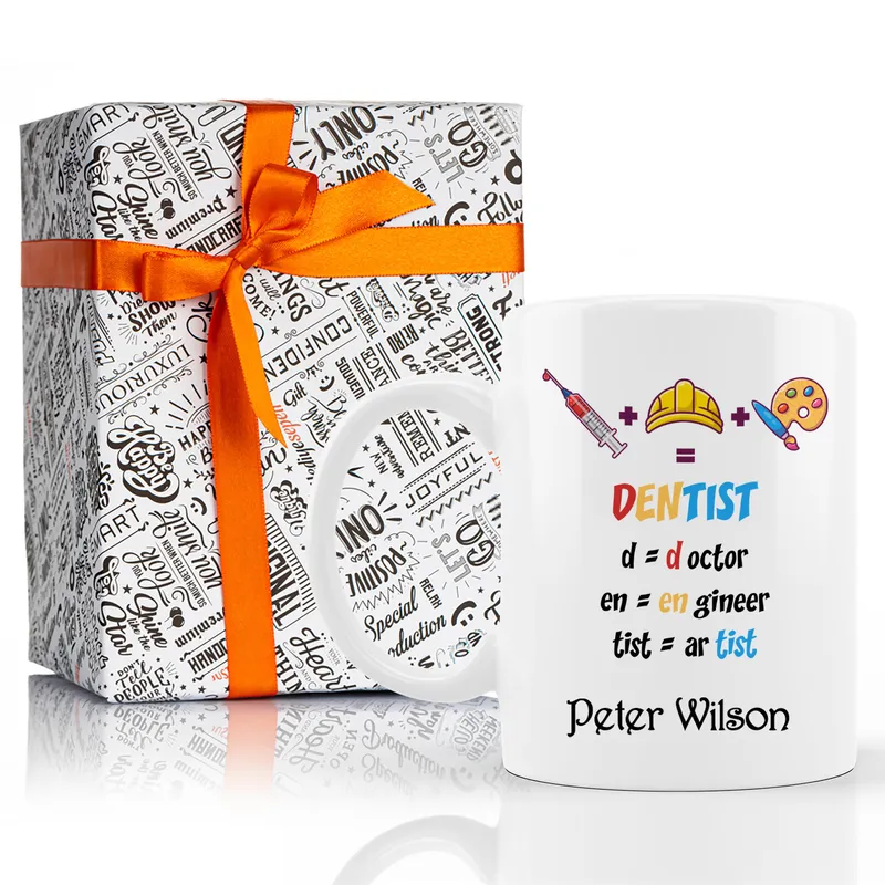 Personalised Dentist Appreciation Mug for Professionals