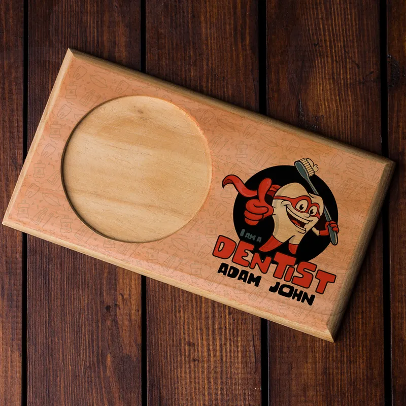 Super Dentist Personalised Mug and Coaster Gift Set