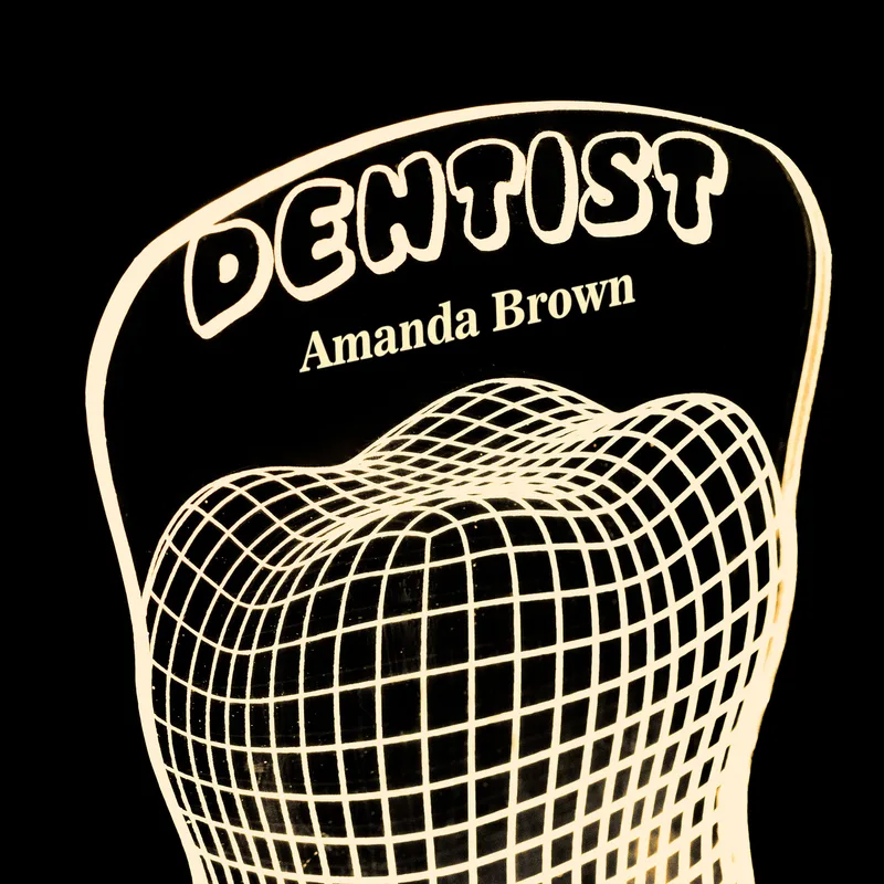 Personalised Dentist LED Lamp for Office Décor