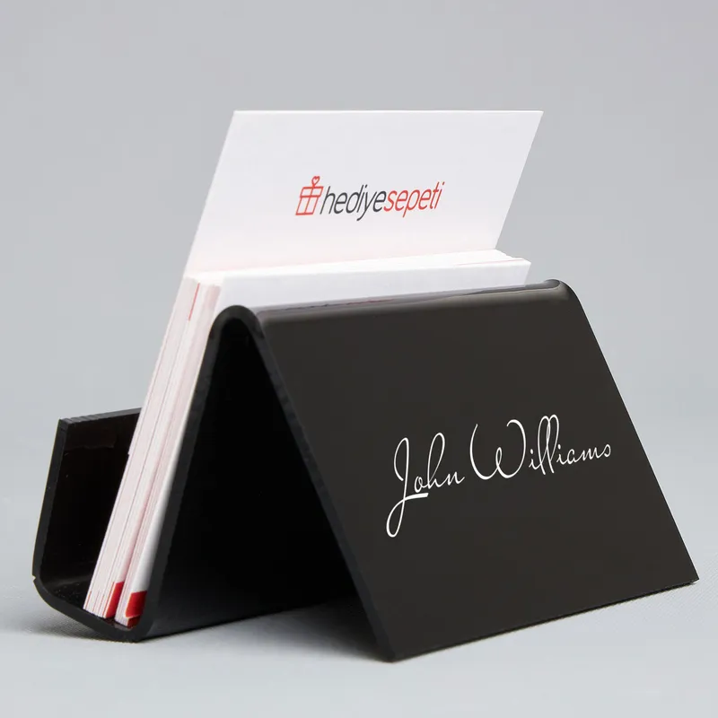 Personalised Signature Business Card Holder for Professionals