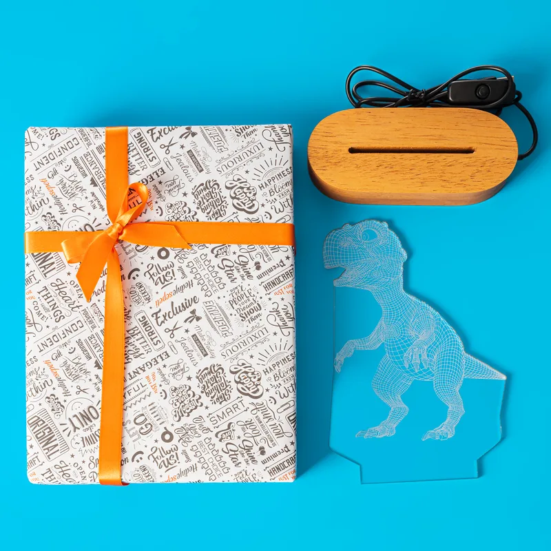 Dinosaur Design 3d Led Night Light