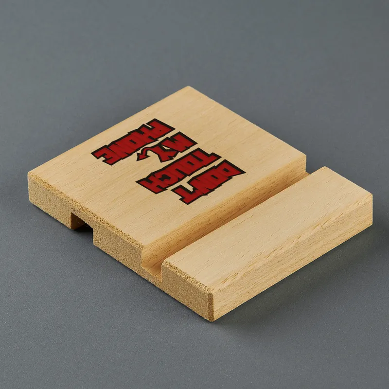 Don't Touch My Phone Design Phone Holder