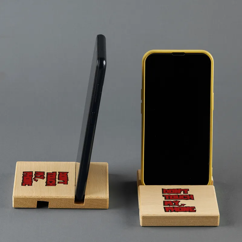 Don't Touch My Phone Design Phone Holder