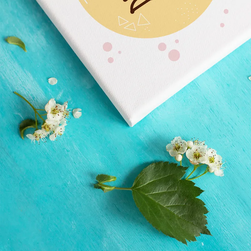 Dream Big | Unicorn Designed Canvas for Baby Room