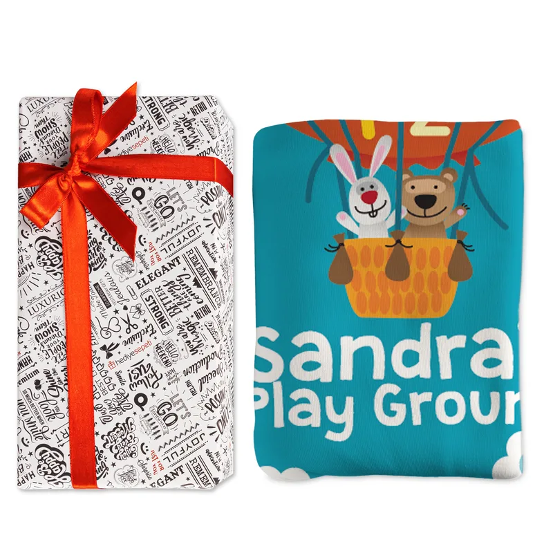 Educational Baby Play Mat for Learning Alphabet and Counting - Personalized Baby Play Blanket