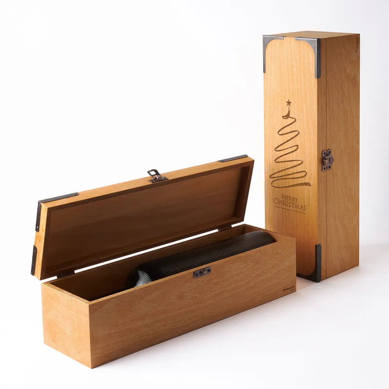 Elegant New Year's Wine Box for Stylish Home Decor