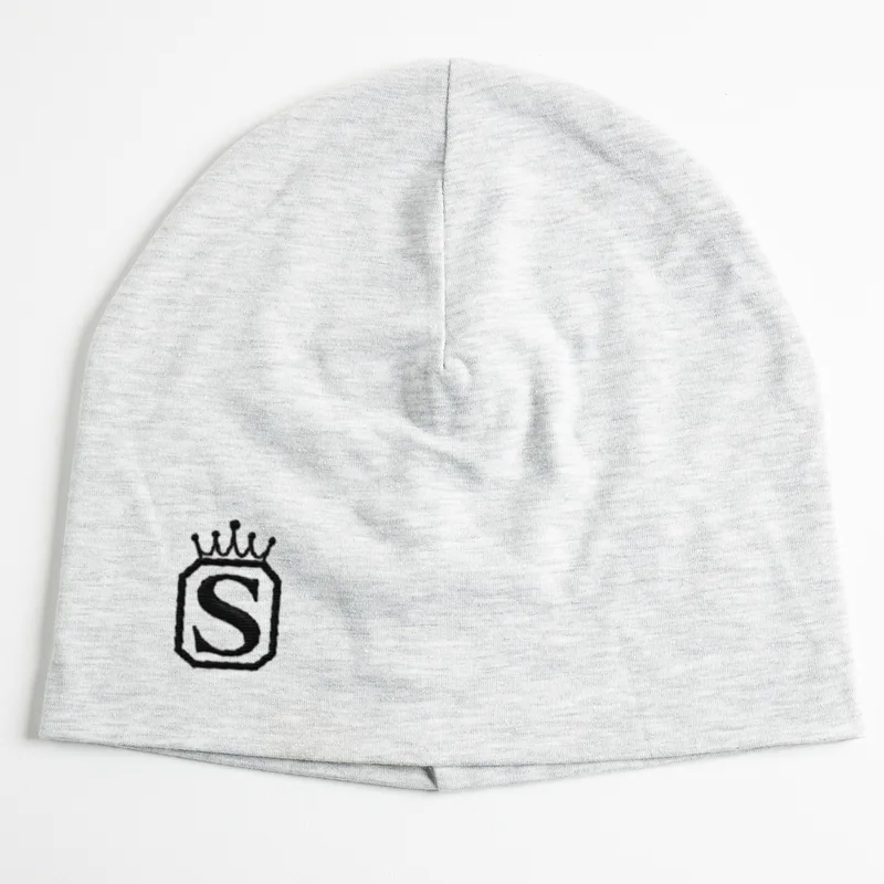 Embroidered Beanie with Initial Design