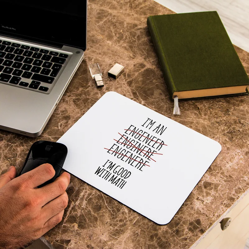 Engineer Valentine Gift Mousepad