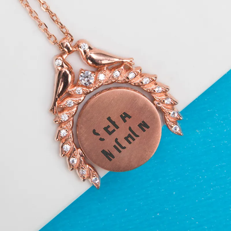 Engraved Name Magical Silver Necklace for Loved One