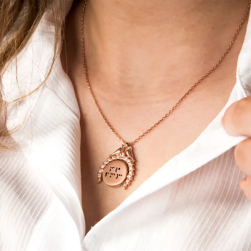 Engraved Name Magical Silver Necklace for Loved One