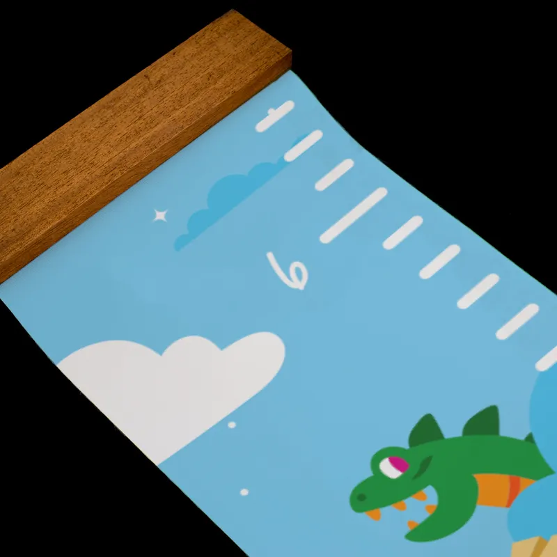 Children's Fairytale Growth Chart for Magical Home Decor