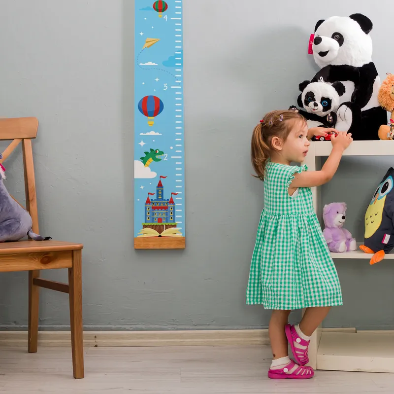 Children's Fairytale Growth Chart for Magical Home Decor