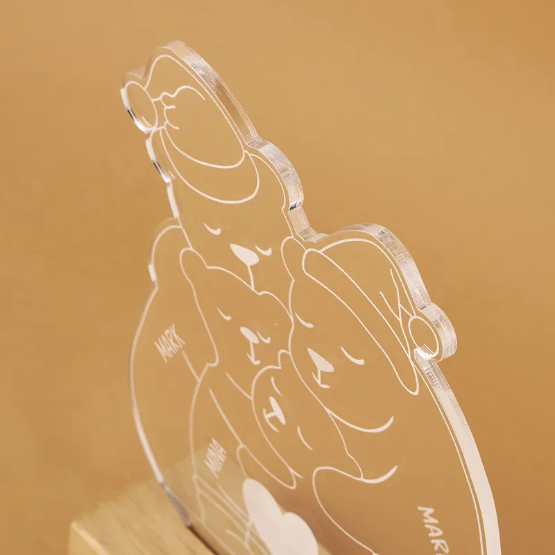 Family Bond Bear Personalized LED Night Light Gift