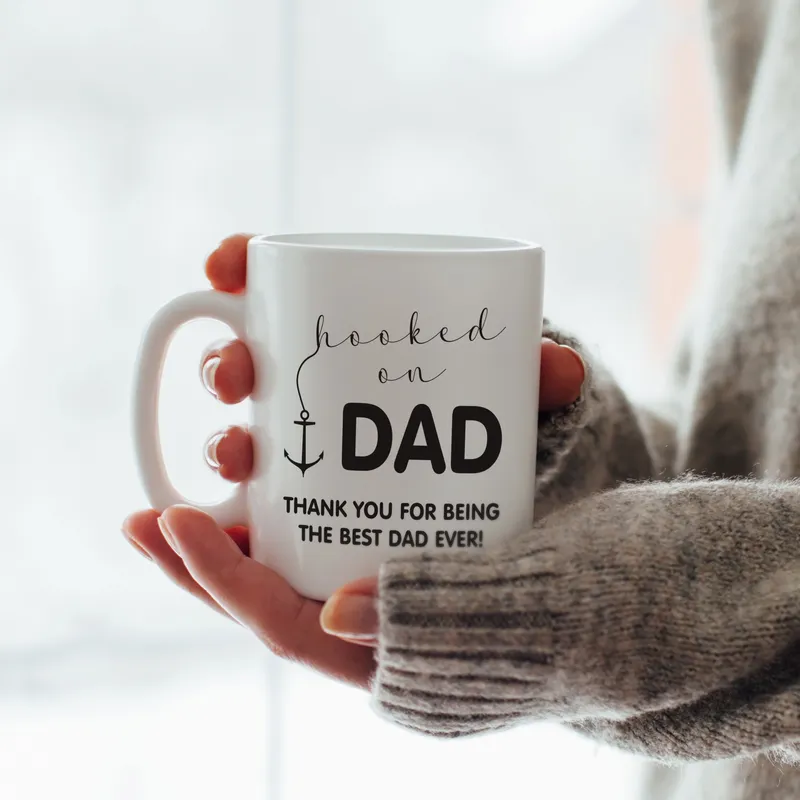 Family Name Personalized Dad Gift Mug