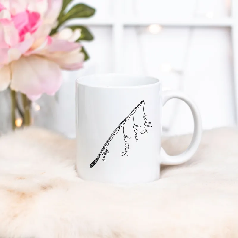 Family Name Personalized Dad Gift Mug