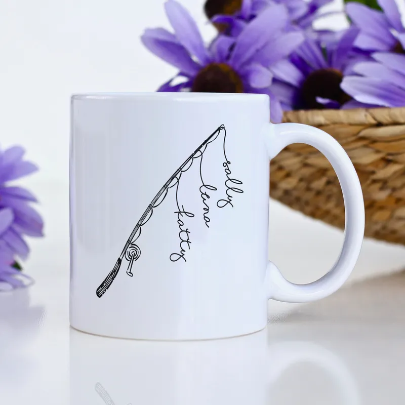 Family Name Personalized Dad Gift Mug