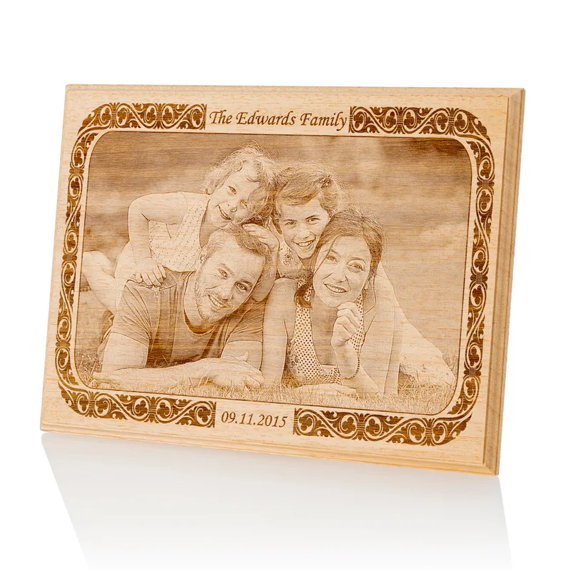 Family Photo Small Wooden Picture Frame
