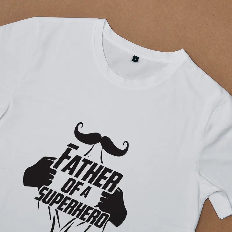 Father Son Superhero Matching Shirt Set - Perfect for Father's Day