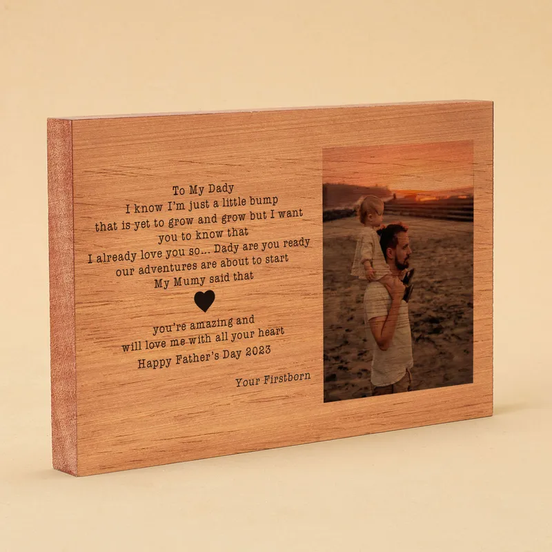 Father's Day Gift Box with Dad-Baby Ensemble