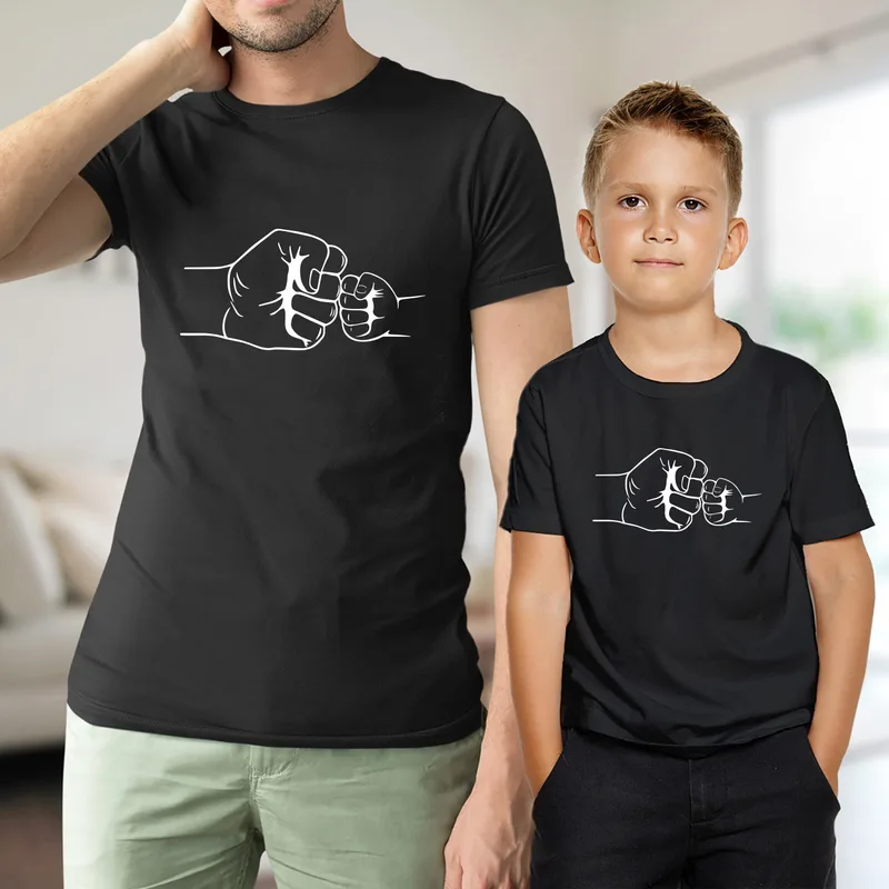 Father's Day Gift Father Son Matching T-Shirt Set