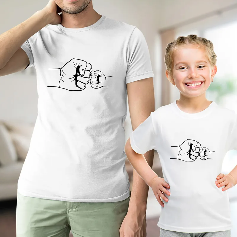Father's Day Gift Father Son Matching T-Shirt Set