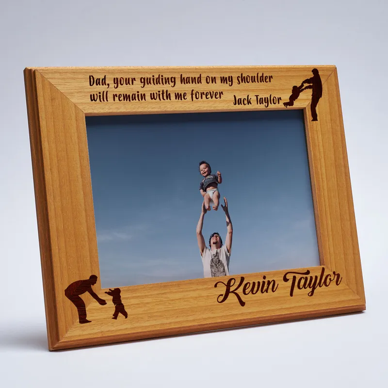 Father's Day Gift Wooden Frame