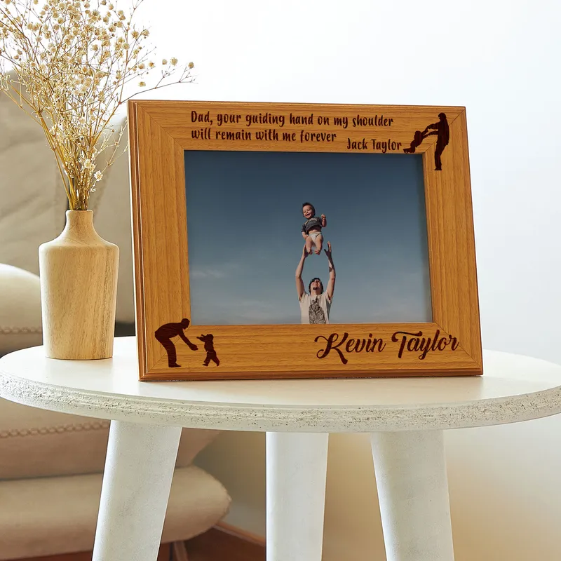 Father's Day Gift Wooden Frame