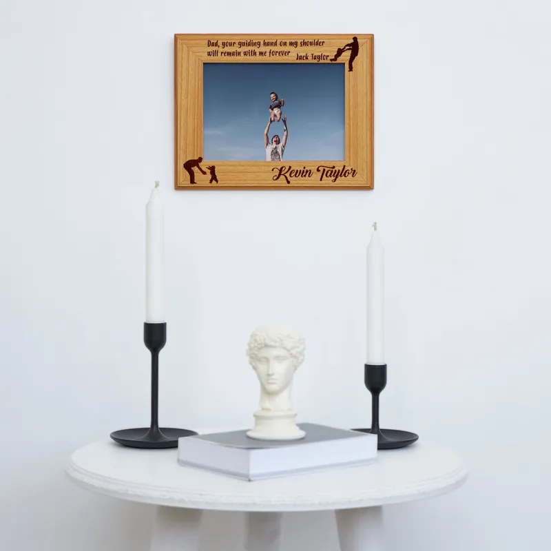 Father's Day Gift Wooden Frame