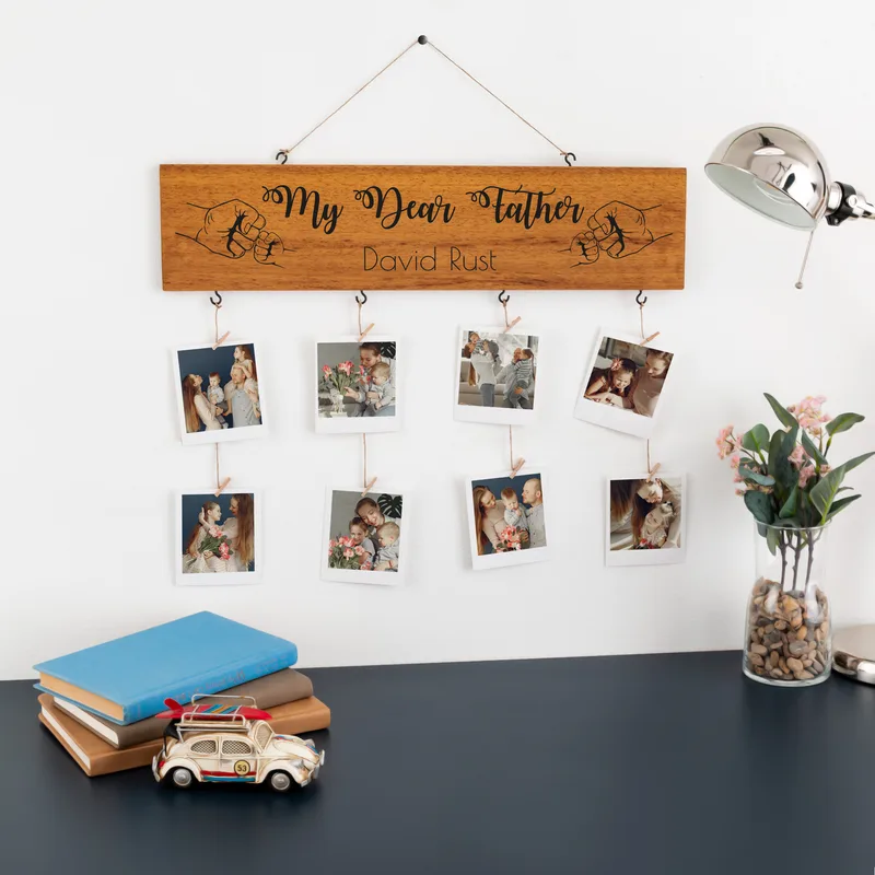 Father's Day Gifts 8 Photo String