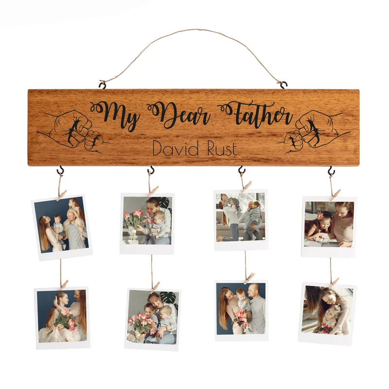 Father's Day Gifts 8 Photo String