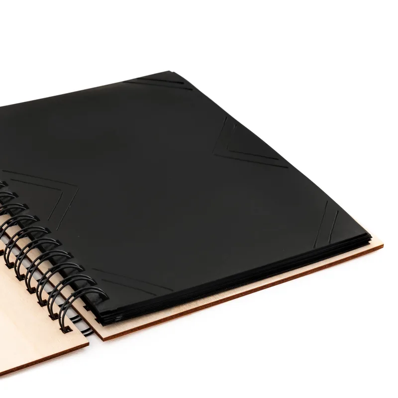 Father's Day Gifts Picture Printed Wooden Cover Photo Album