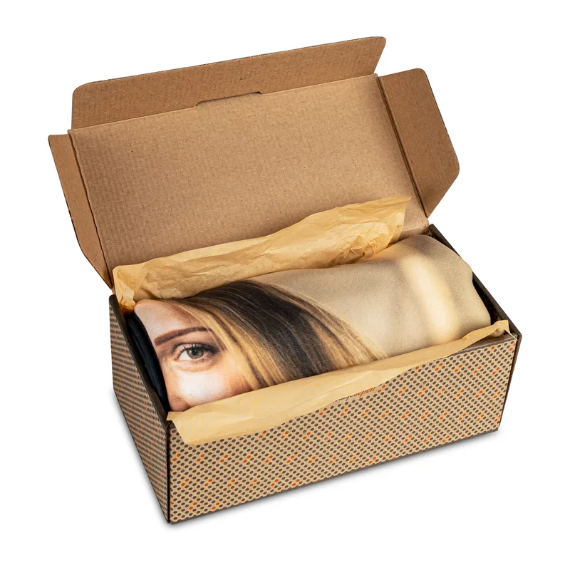 Personalised Filmstrip Photo Blanket for Couples