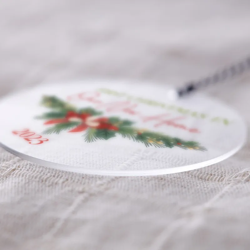 First Christmas In Our New Home! Personalized Christmas Ornament