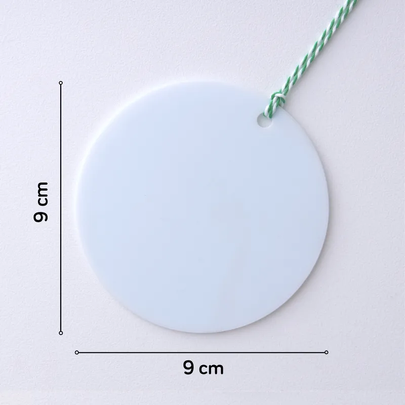 Personalised First Christmas Ornament with Custom Initials