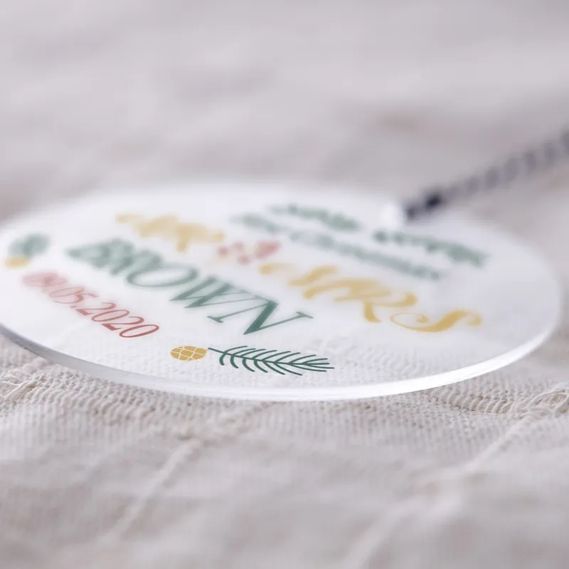 First Christmas! Personalized Christmas Ornament with Names