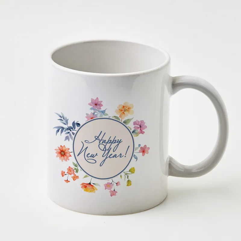 Floral Chocolate Christmas Gift Box with 2026 Calendar